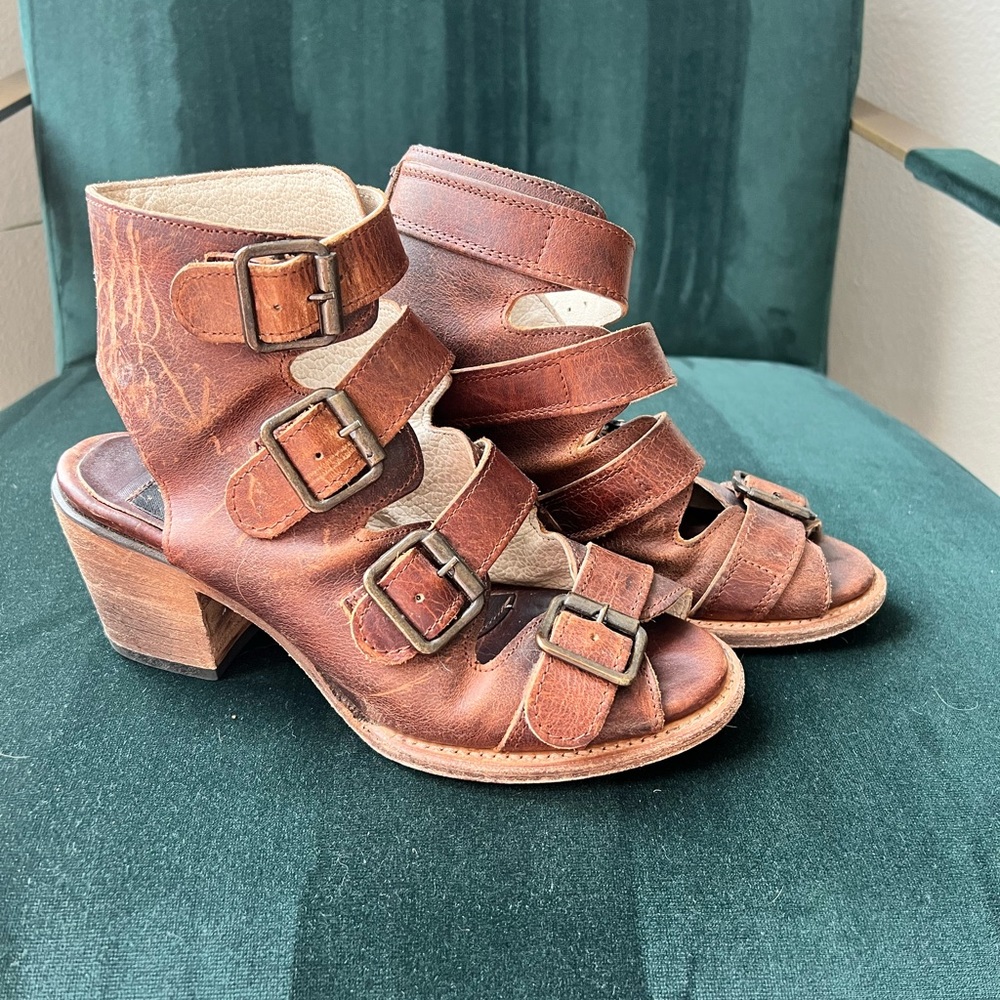 Freebird Quail Cognac Size 6